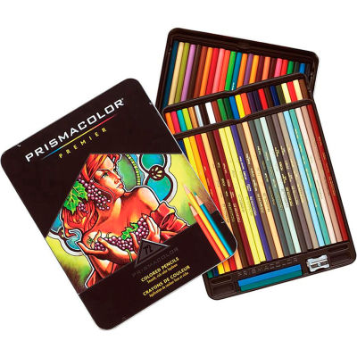 Prismacolor Prisma Colored Pencil, Assorted Lead, 72/Set