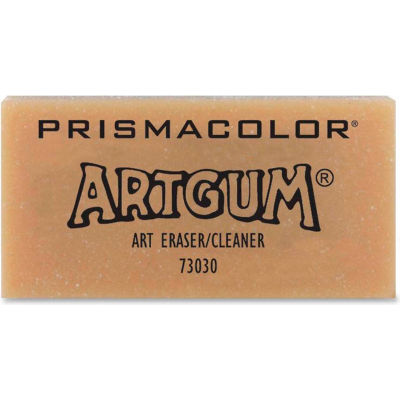 Sanford® Artgum Eraser, Nontoxic, 2"x1-7/8", Light Brown
