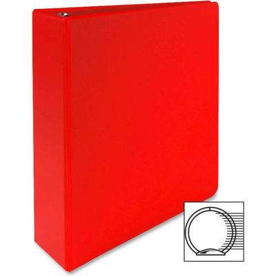 1 2 inch red binder