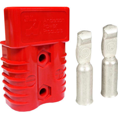 SB® APP® Connector 6329G1 - 1/0 Wire Gauge - 175 Amp - Red