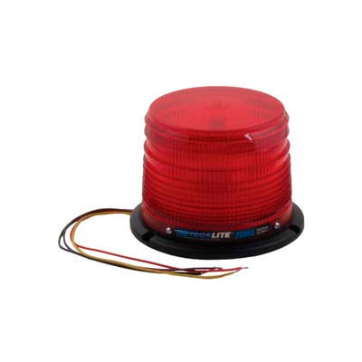 Meteorlite™ 22050 Low-Profile Strobe Light SY22050L-R - 12-48 Volts - Permanent Mount - Red