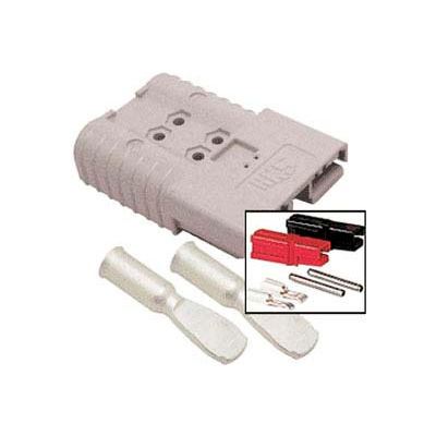 SMH SYX Connector SY6340G1 with Auxiliary Contacts - 2/0 Wire Gauge - 350 Amp - Gray