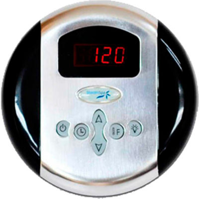 SteamSpa G-SC-200-PC Programmable Control Panel w/Presets, Polished Chrome