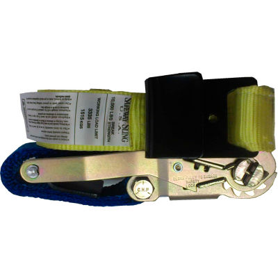 Safeway 10P27FH 2" x 27' Ratchet with Flat Hooks 10,000 Lb. Capacity