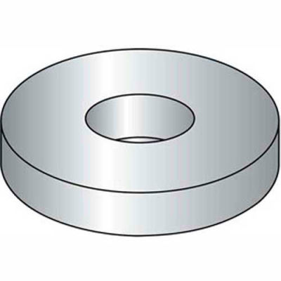 3/8" SAE Flat Washer - 304 Stainless Steel - Asme B18-22-1 - Pkg of 100