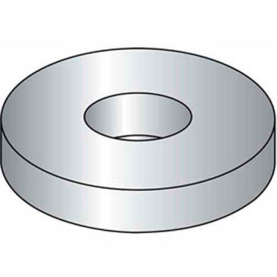 1/2" SAE Flat Washer - 304 Stainless Steel - Asme B18-22-1 - Pkg of 100