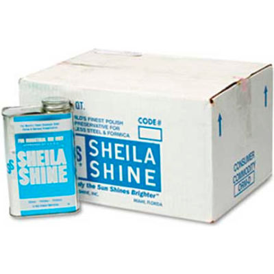 Sheila Shine Stainless Steel Cleaner & Polish, 32 oz. Can, 12 Cans - 2