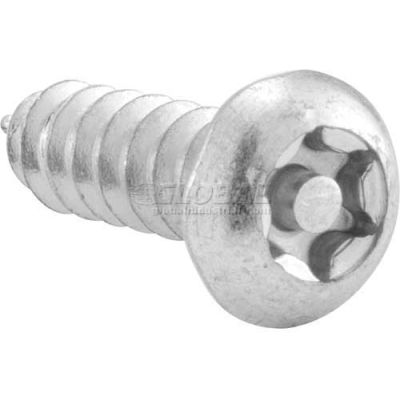 T-27 Pan Head Screw W/Pin, #12 X 7/16", Stainless Steel, Blunt Tip - 642-0121** - Pkg Qty 100