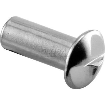 One Way Barrel Nut, #10-24 X 5/8", Stainless Steel - Each - 642-0454** - Pkg Qty 20