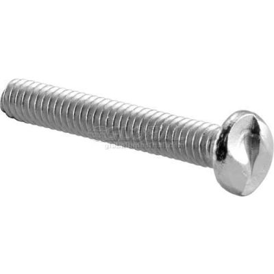 T-20 Oval Head Screw W/Pin, #8-32 X 1-3/8", Chrome - 645-0149** - Pkg Qty 100