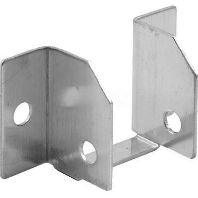 Headrail Bracket, 3/4", W/Track, St. Stainless Steel - 650-6672 - Pkg Qty 6