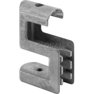 Door Insert, Top, Unplated - Dull Metal, 1" - 650-7669 - Pkg Qty 4
