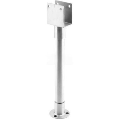 Pilaster Support, 2 Ear, 1-1/4", 11-1/2"-14", Stainless Steel - 650-9024