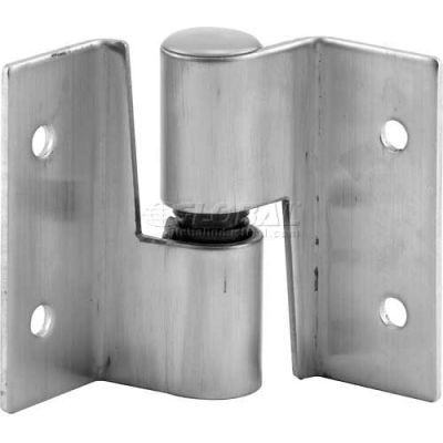 Surface Mounted Hinge Set, LH-In/RH-Out, W/Fasteners, Stainless Steel - 656-8056