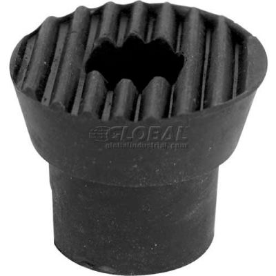 Door Holder Tip, W/Screw, Black - Package Qty 10 - 658-1051