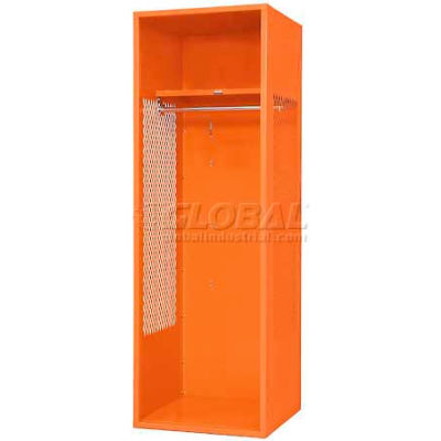 Penco 6WFD01-021 Stadium® Locker With Shelf, 18"Wx18"Dx76"H, Gray Ash, All Welded