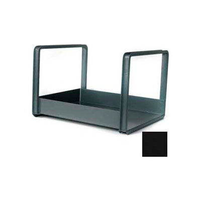 Stackbin® Double Stackrack For 4-1/2"W x 8"D x 4-1/2"H Steel Bins, Black