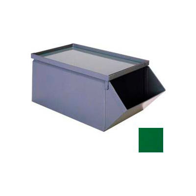Stackbin® Top Cover For 12"W x 20-1/2"D x 9-1/2"H Steel Bins, Green