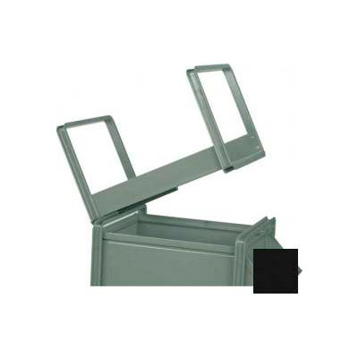 Stackbin® Stackrack For 12"W x 20-1/2"D x 9-1/2"H Steel Bins, Black
