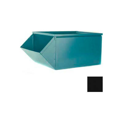 Stackbin® 18"W x 30"D x 12"H Steel Bin, Black