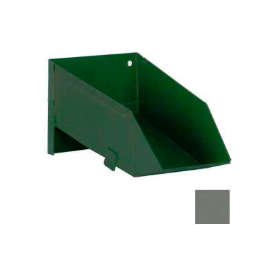 Stackbin® 4-1/2"W x 8"D x 2-1/2"H Steel Assembly Bin, Gray