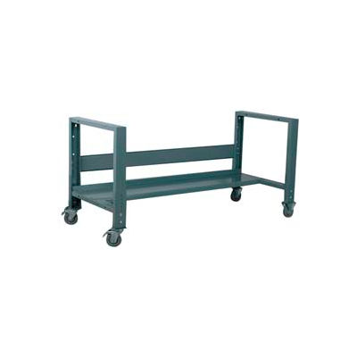 Stackbin 4-53512-BL 3512 Series Mobile Frame, 53"W X 27"D X 35-40"H, Blue