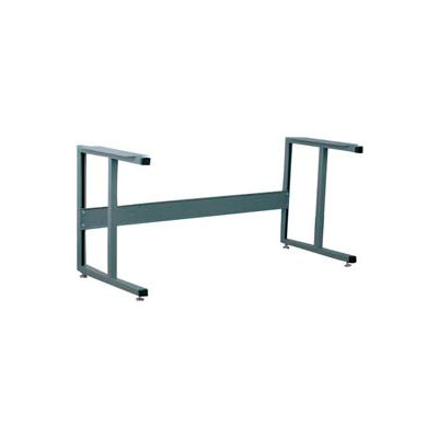 Stackbin 4-62000-BK 2000 Series Fixed Height Ergonomic Frame, 65"W X 27"D X 30-1/4"H, Black