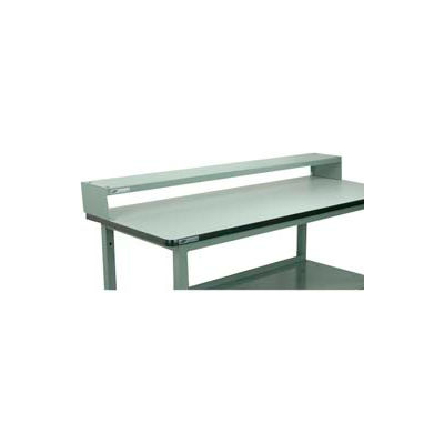 Stackbin 4-6EX-BL Raised Shelf Fixed Height, 72"W X 10"D X 6"H, Blue