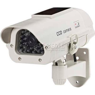 COP Security Dummy Camera 15-CDM14, With Solar Powered LED Light
