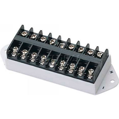 COP Security Terminal Block Bus Bar 15-TB01, Splits 1 Input To 8 Outputs