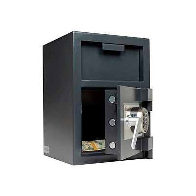 SentrySafe Front Loading Depository Safe DH-074E - 14"W x 15-5/8"D x 20"H, Black