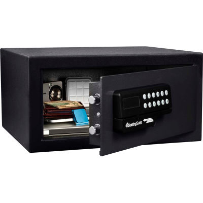 SentrySafe Security Safe HL100ESB Card Access/Electronic Lock, 18"W x 16"D x 9"H, Black