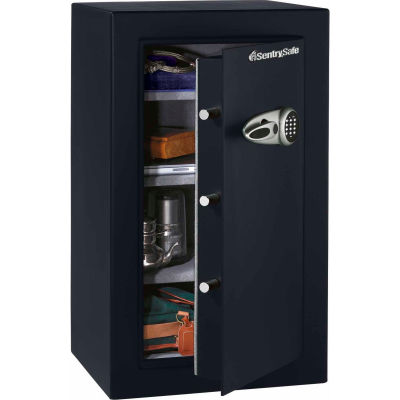 SentrySafe Security Safe T0-331 - Electronic Lock, 21-11/16"W x 19-13/16"D x 37-11/16"H, Black