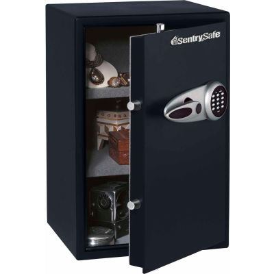 SentrySafe Security Safe T6-331 - Electronic Lock, 15-7/16"W x 16-1/8"D x 23-15/16"H, Black