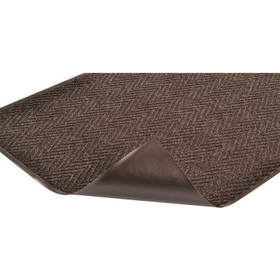 NoTrax® Chevron Indoor Entrance Mat 5/16" Thick 3' x 5' Charcoal