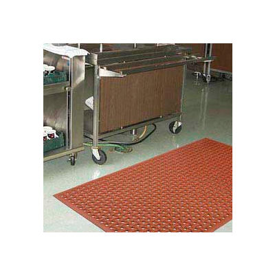 NoTrax® T18 Superflow™ Anti Fatigue Drainage Mat 5/8" Thick 4' x 6' Red
