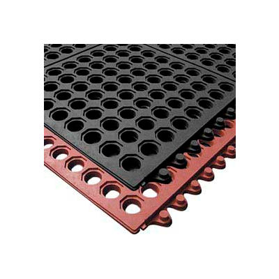 NoTrax® T32 Ultramat® Anti Fatigue Drainage Mat 1/2" Thick 3' x 3' Black