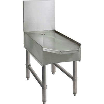 Advance Tabco SCFD-18, Frozen Drink Machine Stand, 18"Wx28-3/20"Dx33"H, Stainless Steel