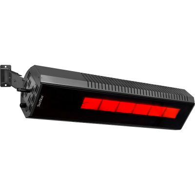 SunStar GLASS® Natural Gas Infrared Patio Heater - SGL35-N7 - Two Stage - 35000 BTU