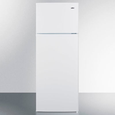 Summit-Two-Door Cycle Defrost Refrigerator-Freezer, White, 21-1/2"W