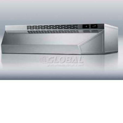 Summit-24"W Convertible Range Hood, Ducted Or Ductless Use, S/S Finish