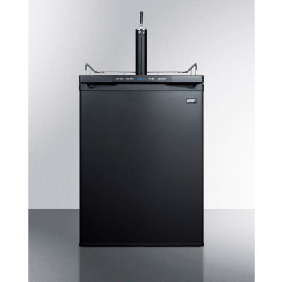 Summit SBC635MBI - Beer Dispenser, Built-In Residential, 5.6 Cu. Ft., 24"W x 33-1/2"H, Black