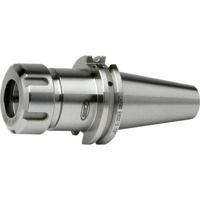 CAT40 ER25 - 6" Gauge Collet Chuck, Premium Balanced, DIN Coolant Thru Capabilities, Ground Body