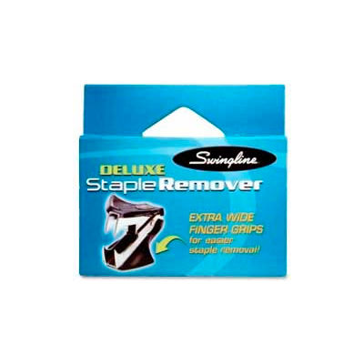 Swingline® Deluxe Staple Remover, Jaws Style, Black, 1 Each