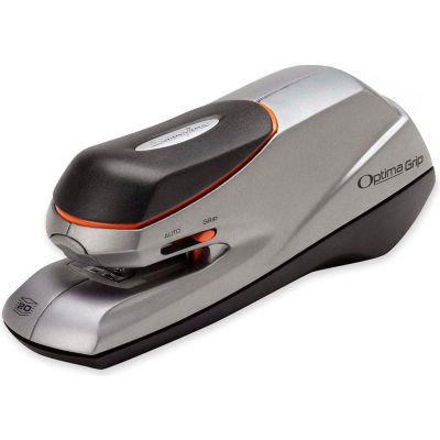 Swingline® Optima® Grip Electric Stapler, 20 Sheet Capacity, Silver