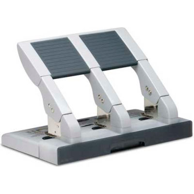 Swingline® High Capacity Heavy Duty Punch, Antimicrobial, 75 Sheet Capacity, Gray