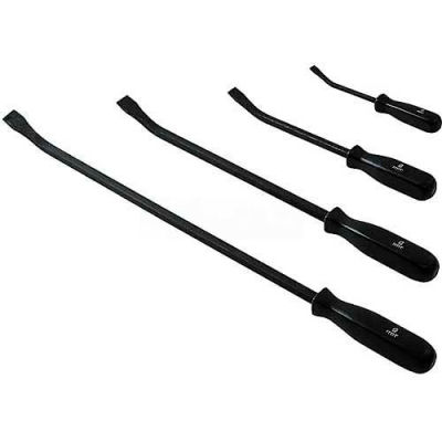 Sunex Tools 9704 4 PC. Pry Bar Set W/ Heat Resistant Comfort Grip Handles