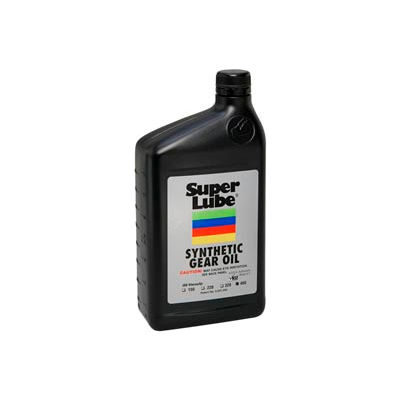 Super Lube® Synthetic Gear Oil ISO 460, 1 Quart Bottle - 54432 - Pkg Qty 12