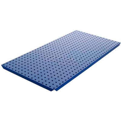 Alligator Board Pegboard Panels - Powdercoat Blue 16 x 32 (2 pc)