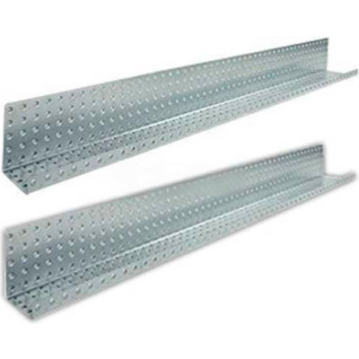 Metal Shelves - Galvanized 3 x 48 (2 pc)